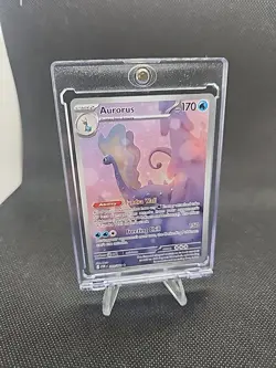 Pokemon TCG Aurorus 092/088 Full Art Illustration Rare Holo Perfect Order - Image 1