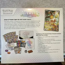 Pokemon Prismatic Evolutions Elite Trainer Box Eevee 2024 English Factory Sealed - Image 2