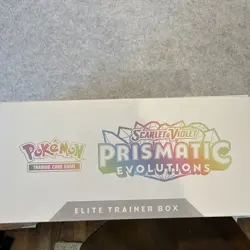 Pokemon Prismatic Evolutions Elite Trainer Box Eevee 2024 English Factory Sealed - Image 3