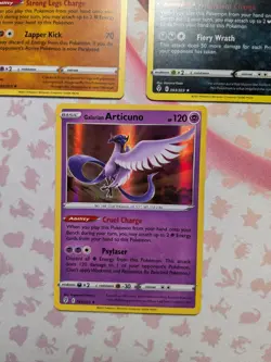 POKEMON LEGENDARY BIRDS GALARIAN MOLTRES ZAPDOS ARTICUNO HOLOS EVOLVING SKIES - Image 2