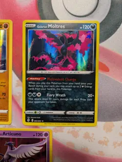POKEMON LEGENDARY BIRDS GALARIAN MOLTRES ZAPDOS ARTICUNO HOLOS EVOLVING SKIES - Image 3
