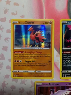 POKEMON LEGENDARY BIRDS GALARIAN MOLTRES ZAPDOS ARTICUNO HOLOS EVOLVING SKIES - Image 4