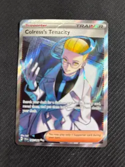 Colress's Tenacity 087/064 Full Art Ultra Rare Shrouded Fable Pokemon Tcg - Image 1