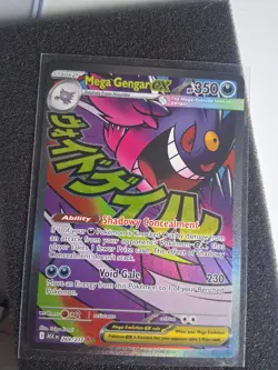 Pokemon Ascended Heros Mega Gengar EX 269/217 English NM - Image 1
