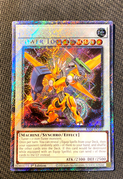 ERROR/MISPRINT POWER TOOL DRAGON PSR YuGiOh RA04 EN135 NM - Image 1