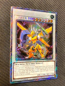 ERROR/MISPRINT POWER TOOL DRAGON PSR YuGiOh RA04 EN135 NM - Image 2