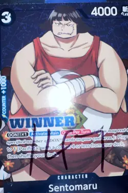 Sentomaru (Tournament Pack Vol. 3) [Winner] ST03-007 One Piece Promotion... - Image 1