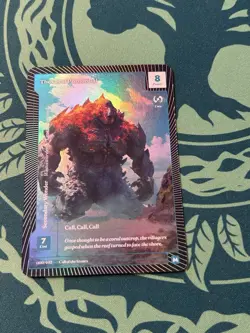 The Coral Primordial Mythic Classic Foil Wonders Of The First Call Of The Stones - Image 1