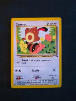 Pokemon Card Sentret 63/75 Neo Discovery English vintage - Image 1