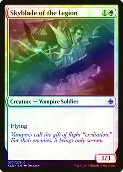 Skyblade of the Legion FOIL Ixalan NM White Common MAGIC MTG CARD ABUGames - Image 1