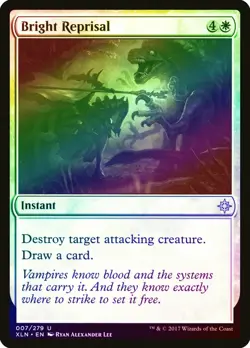 Bright Reprisal FOIL Ixalan NM White Uncommon MAGIC GATHERING CARD ABUGames - Image 1