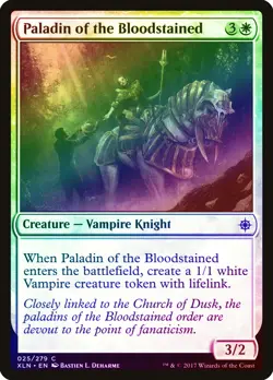 Paladin of the Bloodstained FOIL Ixalan NM White Common MAGIC CARD ABUGames - Image 1