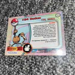Topps Pokemon Card - Doduo #84 - Blue Logo - NM Non Holo - Image 2