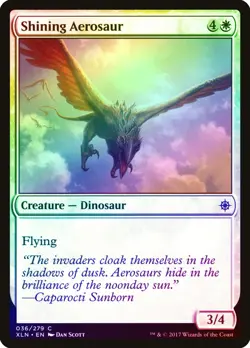 Shining Aerosaur FOIL Ixalan NM White Common MAGIC THE GATHERING CARD ABUGames - Image 1