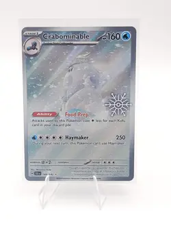Crabominable 149/142 SV07: Stellar Crown IR Illustration Rare Holo Card Pokemon - Image 1