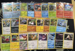 Pokemon Card Lot Of (25) Holo, Reverse Holo, Cosmo, Full Art, Promo & More! - Image 1