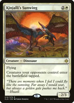 Kinjalli's Sunwing Ixalan NM White Rare MAGIC THE GATHERING MTG CARD ABUGames - Image 1