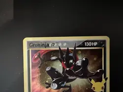 Greninja Gold Star SWSH144 Promo Pokemon Card Celebrations Near Mint Minus NM- - Image 2