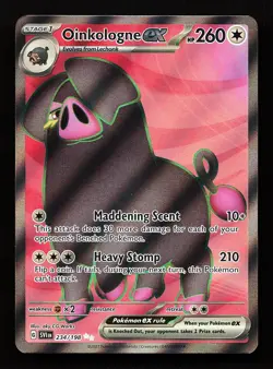 Oinkologne ex 234/198 Ultra Rare Scarlet & Violet Pokemon Card - Image 1
