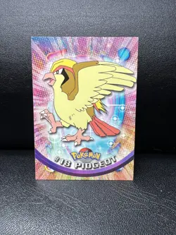 Pidgeot #18 Topps Pokemon Card Black Logo - Image 1