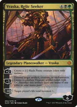 Vraska, Relic Seeker Ixalan NM Black Green Mythic Rare MAGIC MTG CARD ABUGames - Image 1