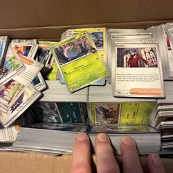 Bulk Lot 26 Lb 6500 Pokemon Cards SV Era Mega Evolution Era C/U Silver Border - Image 2