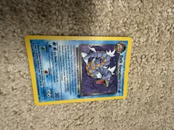Dark Gyarados 25/82 Team Rocket Non Holo Rare Unlimited Pokemon Card - Image 3