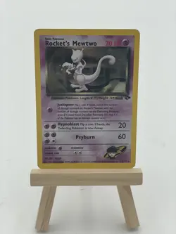 Rocket's Mewtwo 14/132 - Gym Challenge - Holo Rare - Pokemon TCG - HP - Image 1