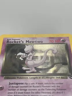 Rocket's Mewtwo 14/132 - Gym Challenge - Holo Rare - Pokemon TCG - HP - Image 3