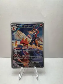 Ethan’s Magcargo #222/217 Holo Illustration Rare Ascended Heroes Pokemon Card - Image 1
