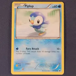 Piplup 27/108 - Dark Explorers - Common Pokemon Card - NM - Image 1
