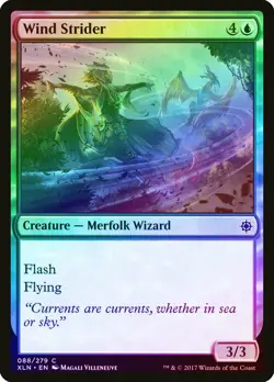 Wind Strider FOIL Ixalan NM Blue Common MAGIC THE GATHERING MTG CARD ABUGames - Image 1
