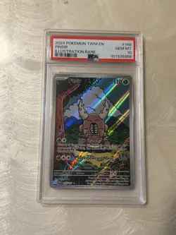 POKEMON 2024 SV Twilight Masquerade Pinsir 168/167 IR PSA 10 Gem Mint RARE #168 - Image 1