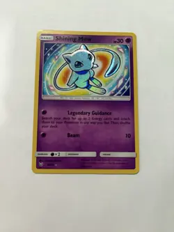 Pokemon TCG Shining Mew Holo Rare Card 40/73 Shining Legends - Image 1