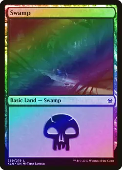 Swamp (269) FOIL Ixalan NM Basic Land MAGIC THE GATHERING MTG CARD ABUGames - Image 1
