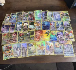 Pokemon Cards Lot Of 55. Trainer Gallery Illustration Rares And Radiant Cards - Image 1