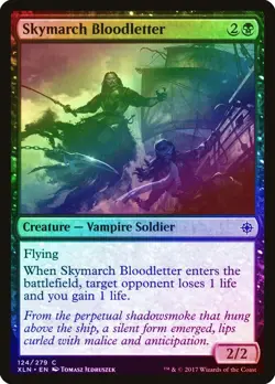 Skymarch Bloodletter FOIL Ixalan NM Black Common MAGIC GATHERING CARD ABUGames - Image 1