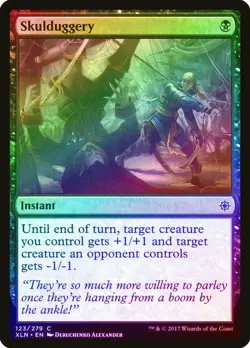 Skulduggery FOIL Ixalan NM Black Common MAGIC THE GATHERING MTG CARD ABUGames - Image 1
