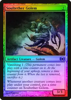 Soultether Golem FOIL Future Sight PLD Artifact Uncommon MAGIC CARD ABUGames - Image 1