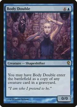 Body Double Jace vs. Vraska NM Blue Rare MAGIC THE GATHERING MTG CARD ABUGames - Image 1