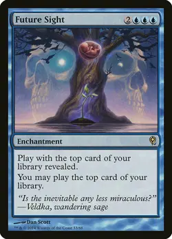 Future Sight Jace vs. Vraska NM Blue Rare MAGIC THE GATHERING CARD ABUGames - Image 1