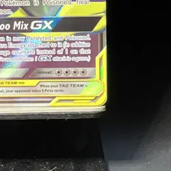 Pokemon Muk & Alolan Muk GX TAG TEAM Holo 196/214 Sm-Unbroken Bonds Card - Image 4
