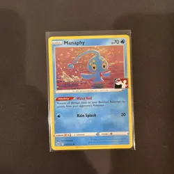 Manaphy Holo Pokemon Prize Pack Series 3 041/172 Cosmos NM+++ SWIRL - Image 1