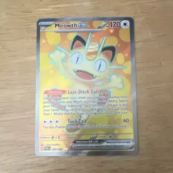 Pokemon Meowth EX Foil Basic Cat Pokemon TCG Card 107/088 - Image 1