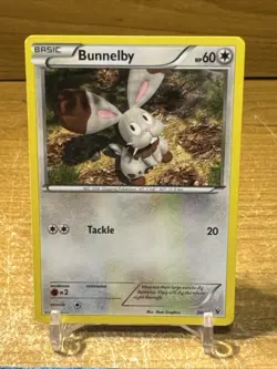 Pokemon TCG Card 2013 XY Kalos Starter Set Bunnelby 30/39 Non-Holo LP - Image 1