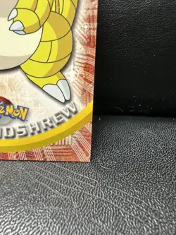 Topps Red Logo Pokemon Card #27 Sandshrew - Image 4