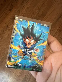Full Size Power Son Goku P-072 Promo Leader Foil Dragon Ball Super Card Game NM - Image 2