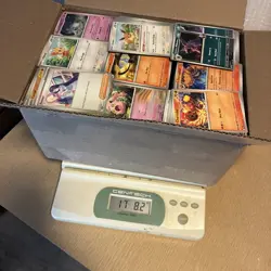Bulk Lot 17 Lb 4000+ Pokemon Cards SV Era Mega Evolution Era C/U Silver Border - Image 1