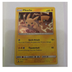 Pokemon TCG Pikachu SM227 Promo Holo Basic 60 HP English Card - Image 1