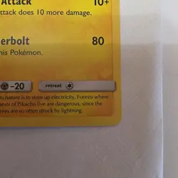 Pokemon TCG Pikachu SM227 Promo Holo Basic 60 HP English Card - Image 5